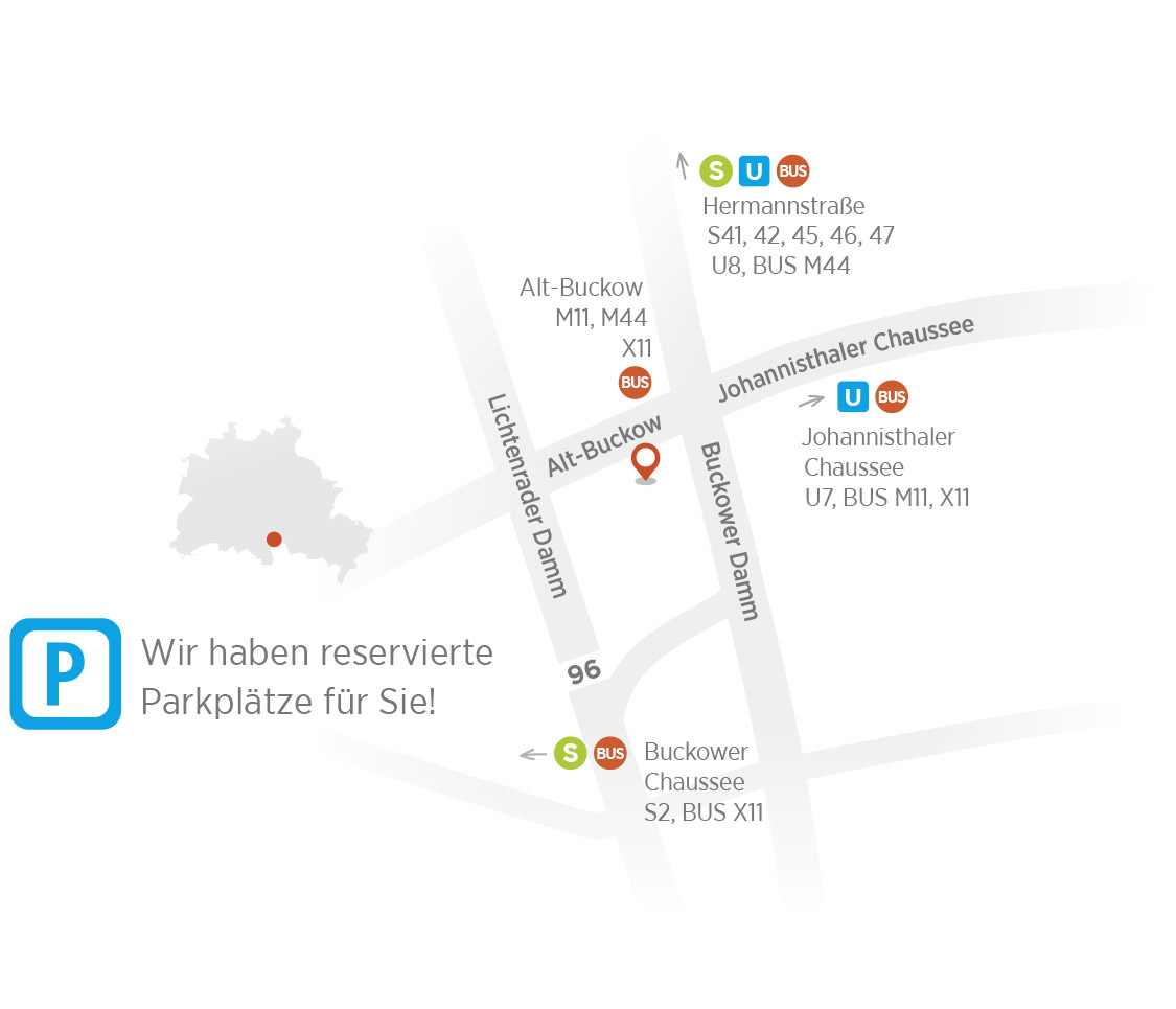 anfahrt zahnaerzte buckow